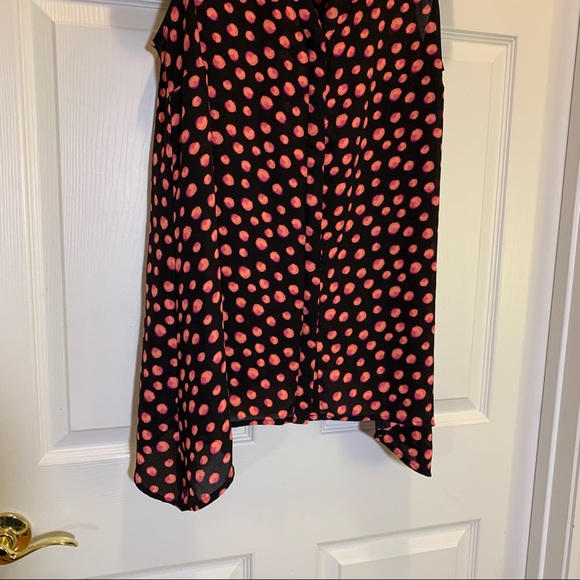 Apt. 9 Black and Orange Sleeveless Top Size 0X - Picture 4 of 8